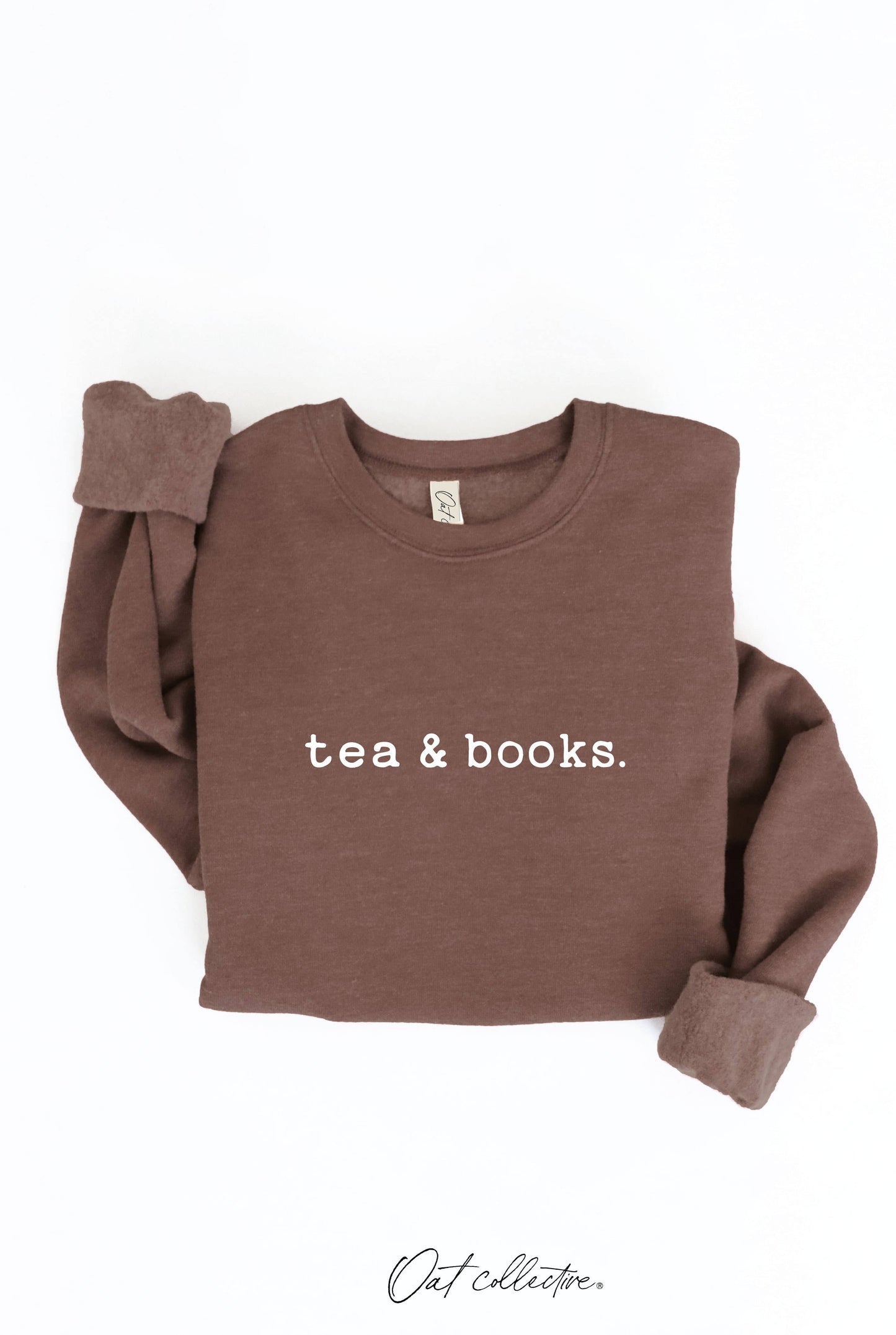 TEA AND BOOKS  Graphic Sweatshirt