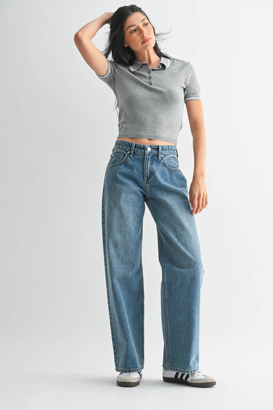 Baggy Wide Leg Jeans