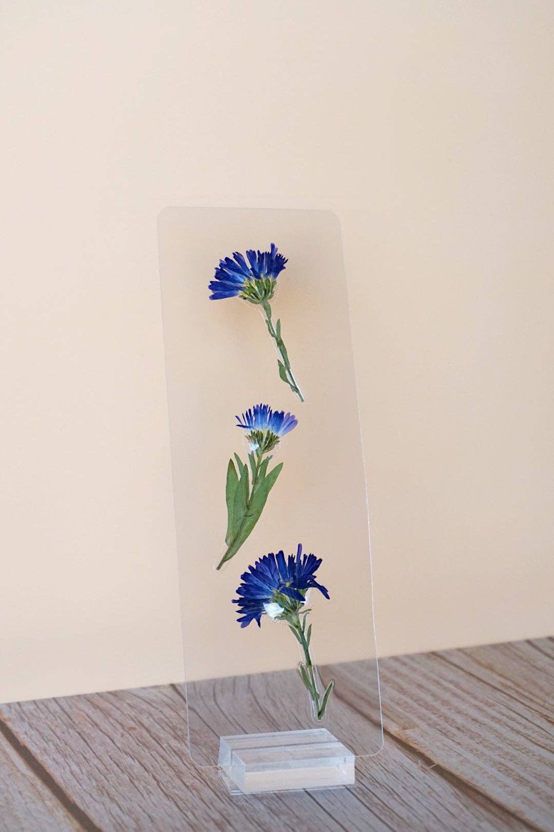 September Aster Bookmark | Birth Month Flower Gift