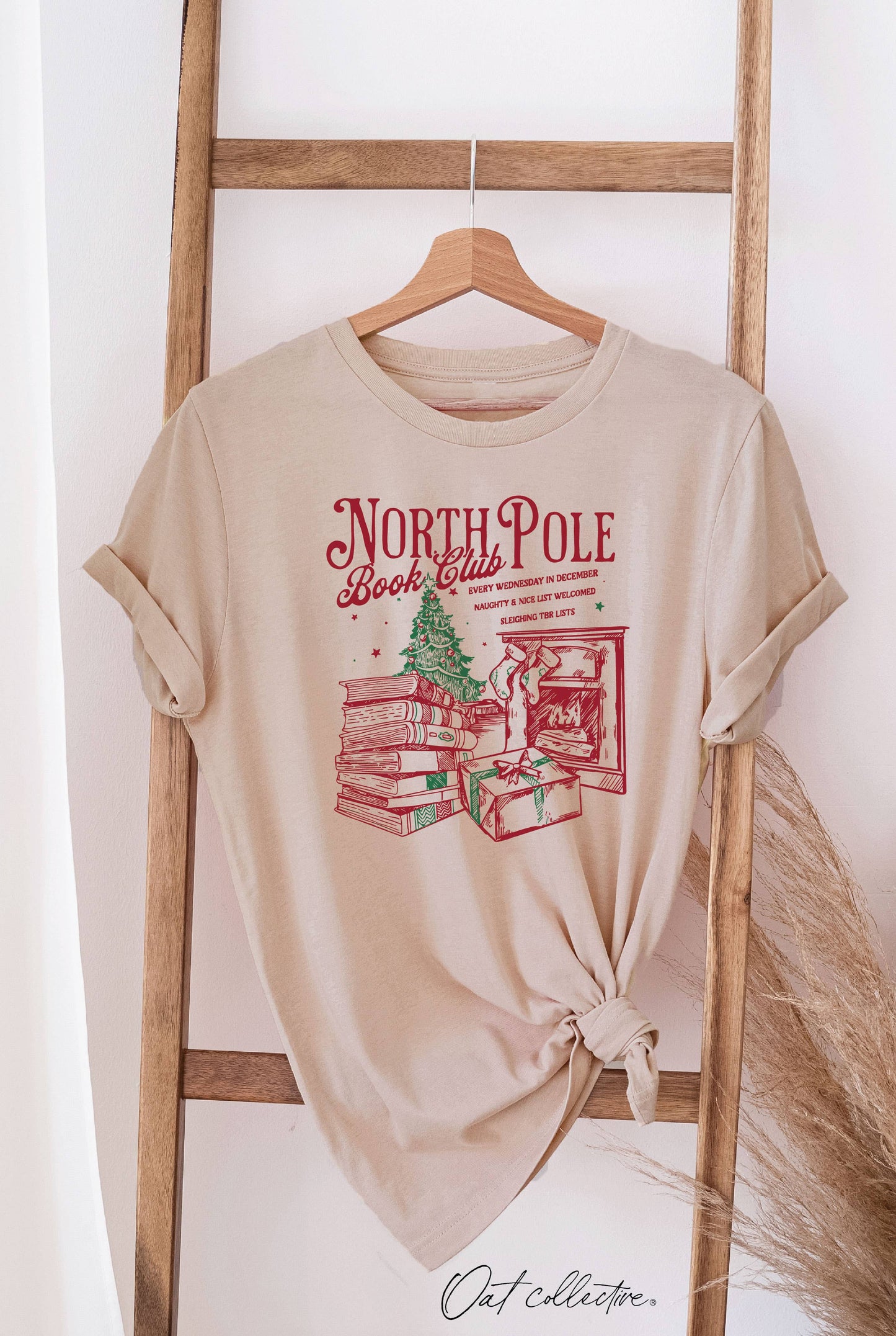 NORTH POLE BOOK CLUB Graphic T-shirt