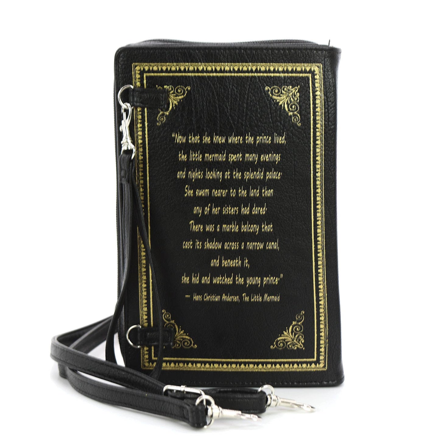 The Little Mermaid Book Clutch Bag: Green