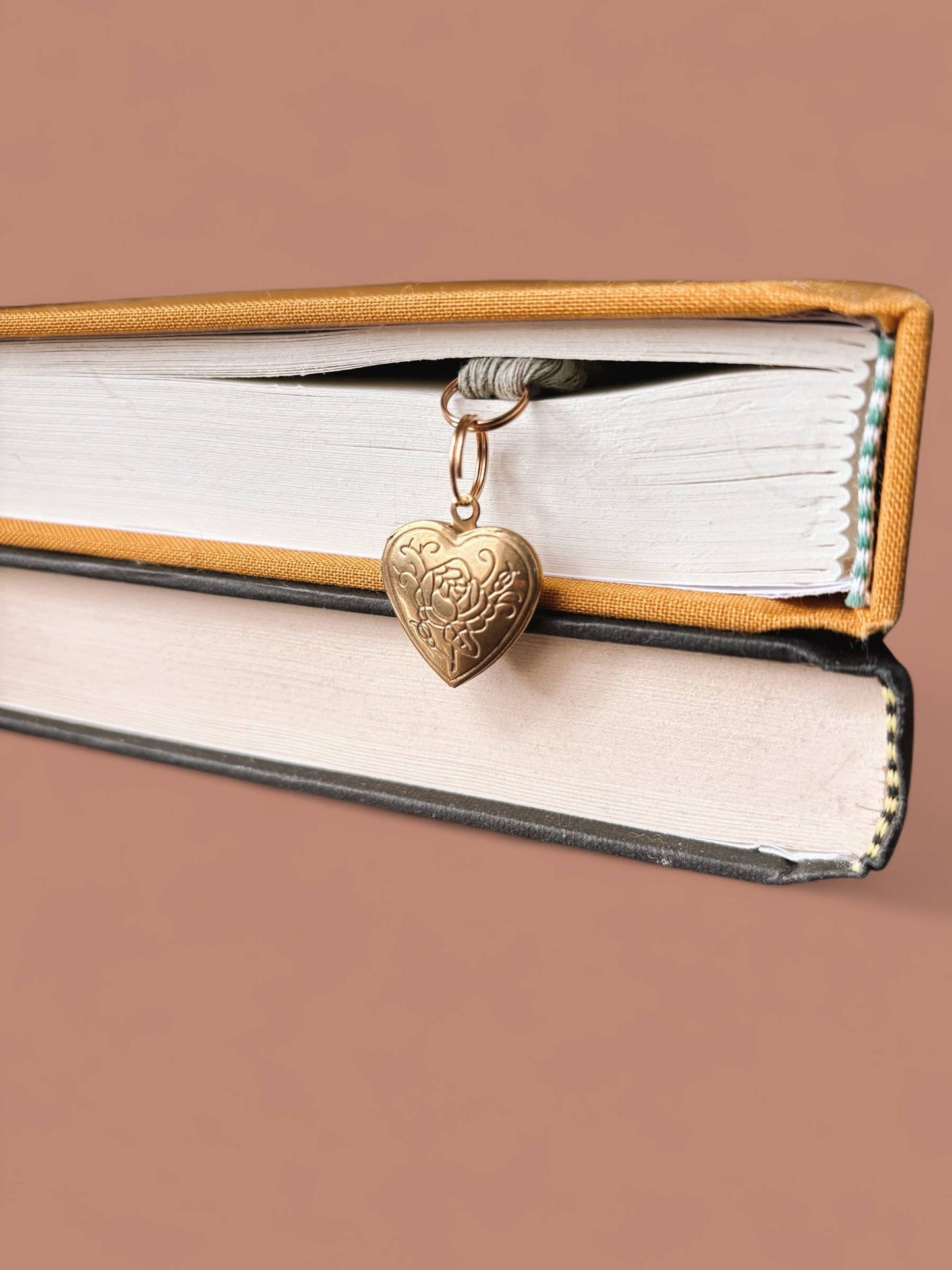 Heart Locket Bookmarks - Mother's Day, Bookish Gift