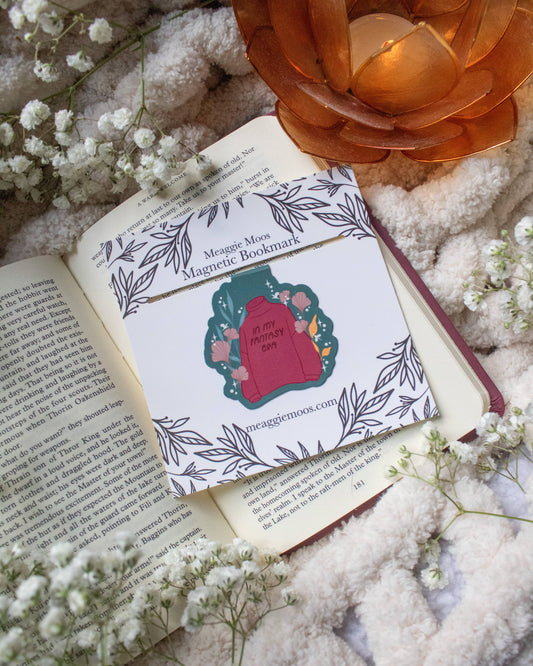 In My Fantasy Era Cozy Sweater Magnetic Bookmark