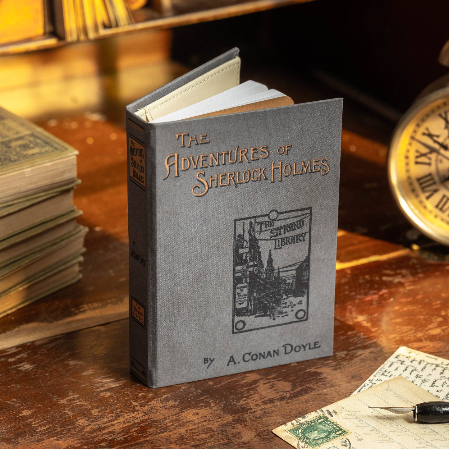 'The Adventures Sherlock Holmes' by Arthur Conan Doyle 1892 1937 Passport/Notebook Wallet
