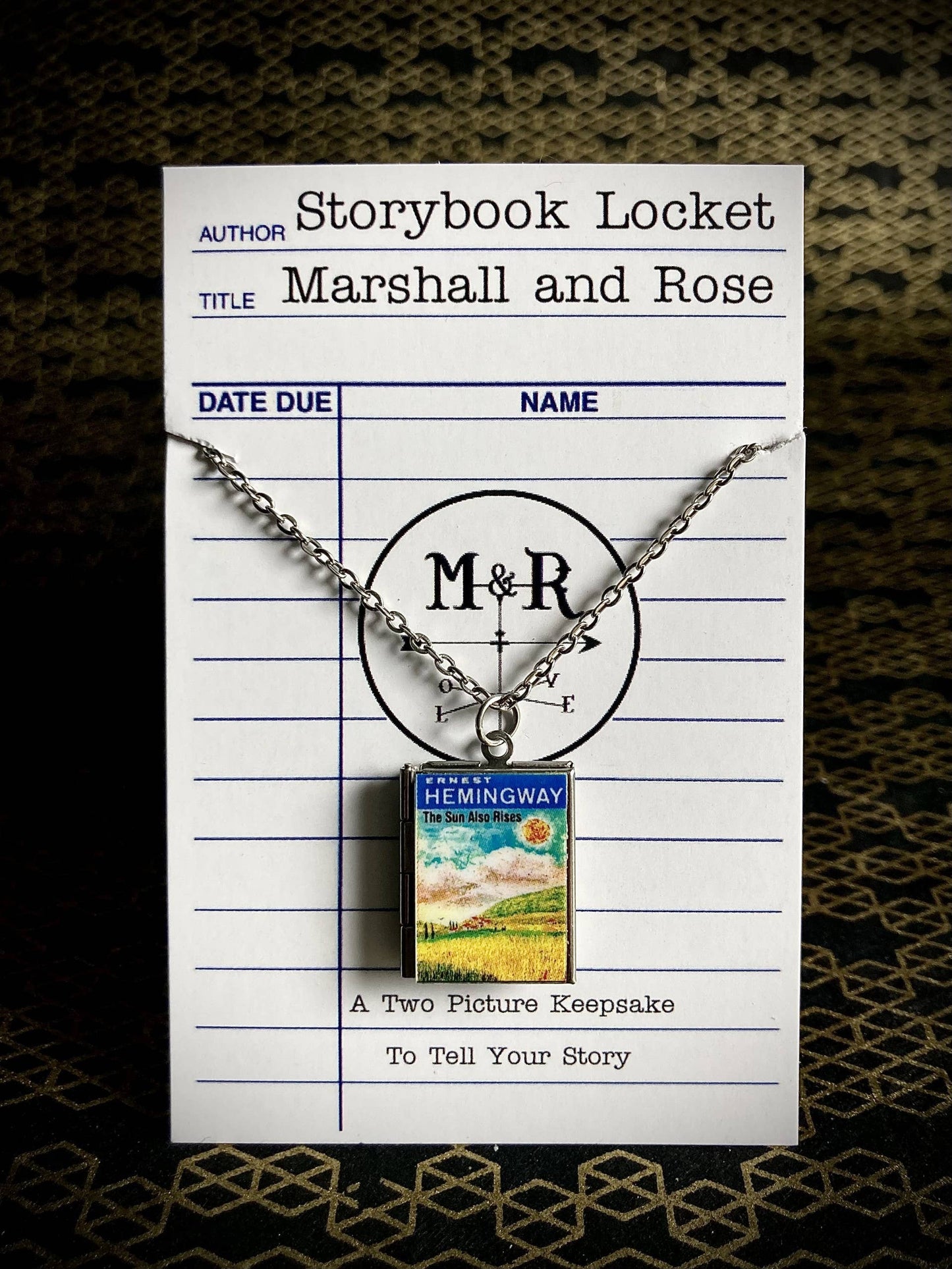 Book Locket The Sun Also Rises