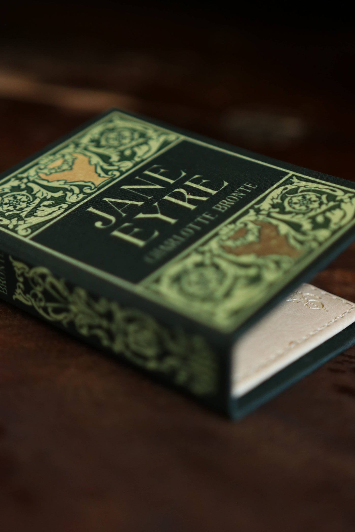 (Forest Green) Jane Eyre by Charlotte Brontë 1847 Book Wallet