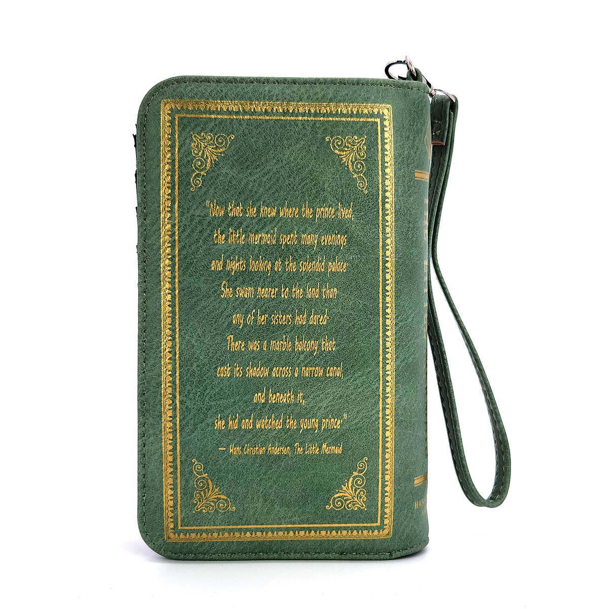 The Little Mermaid Book Wallet: Green