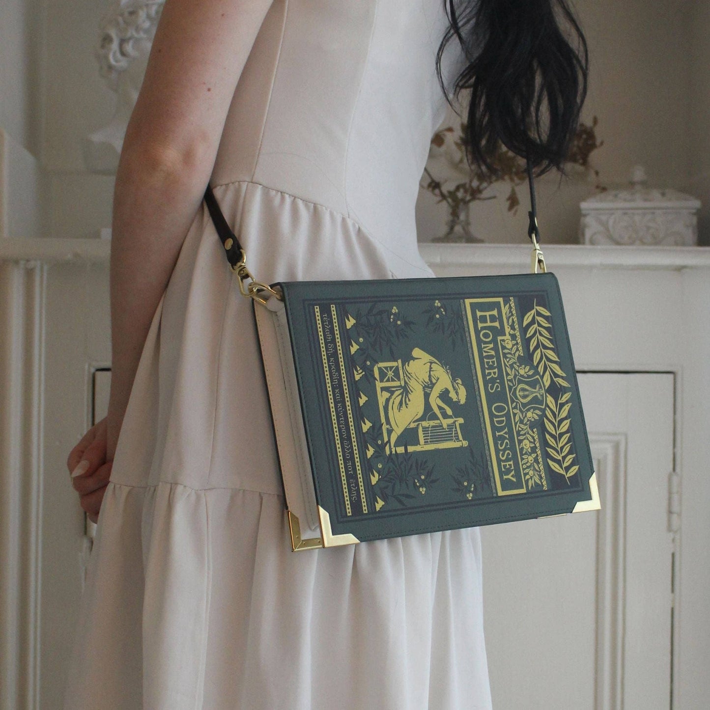 Homer’s Odyssey Book Handbag Crossbody Purse