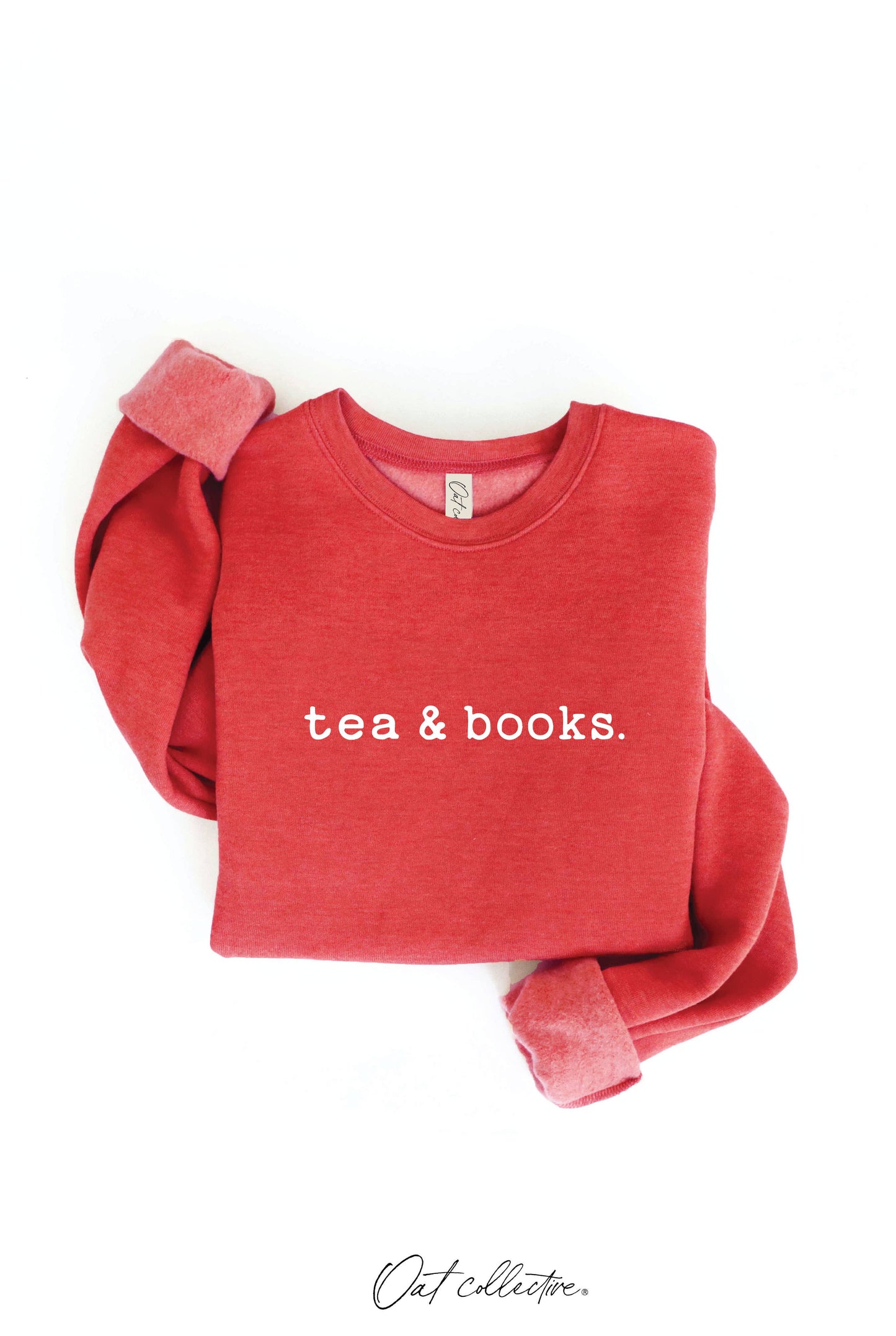 TEA AND BOOKS  Graphic Sweatshirt