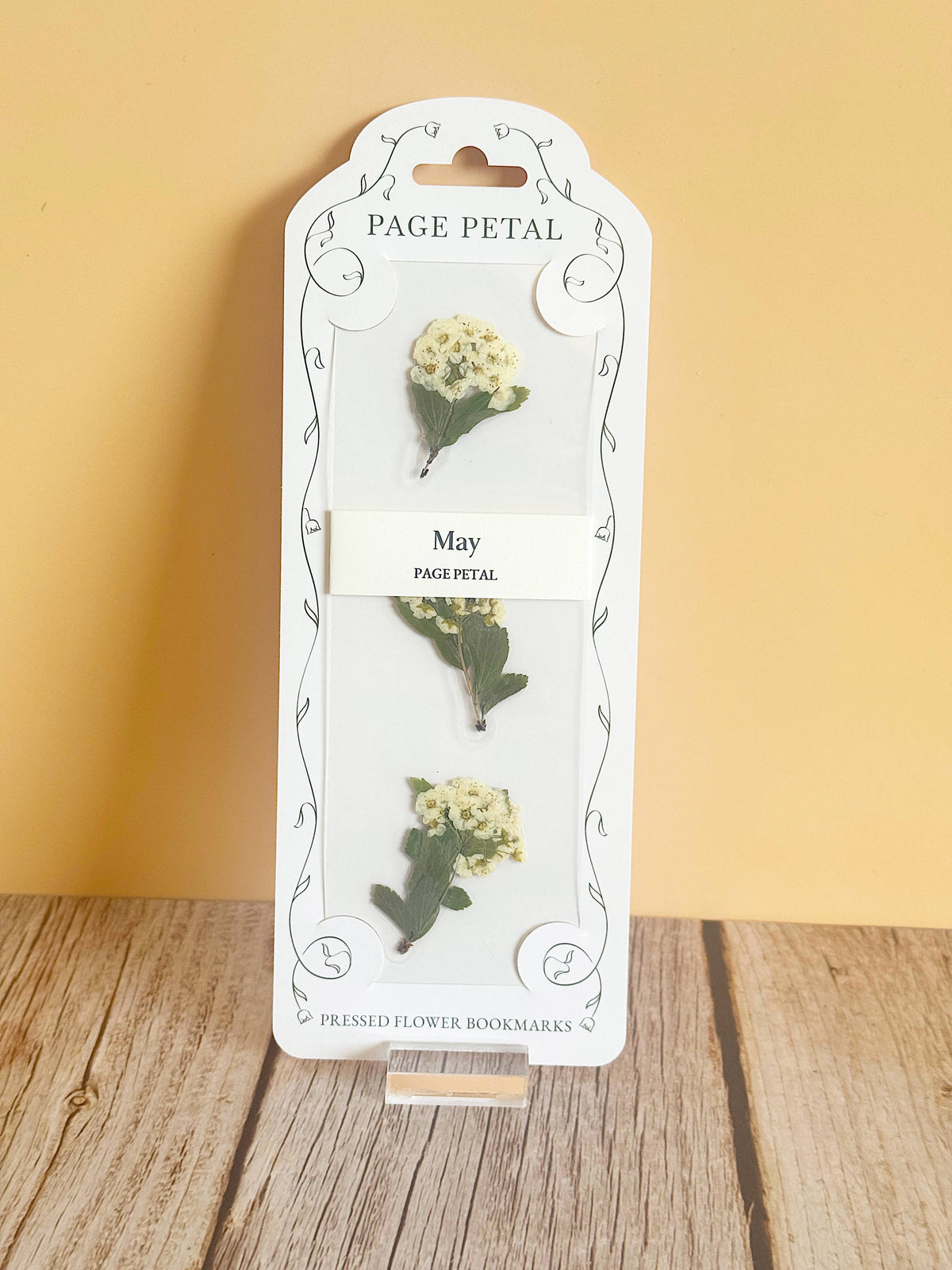 May Lily of the Valley Bookmark | Birth Month Flower Gift