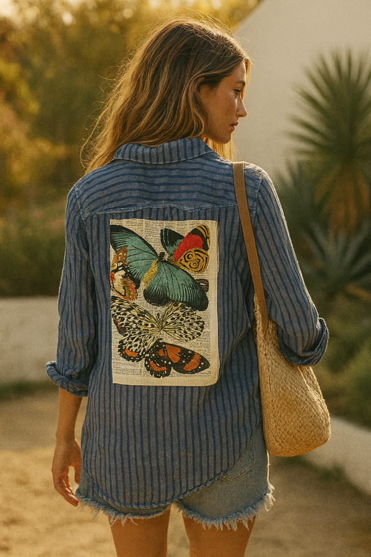 Papillon - Butterfly Button Down