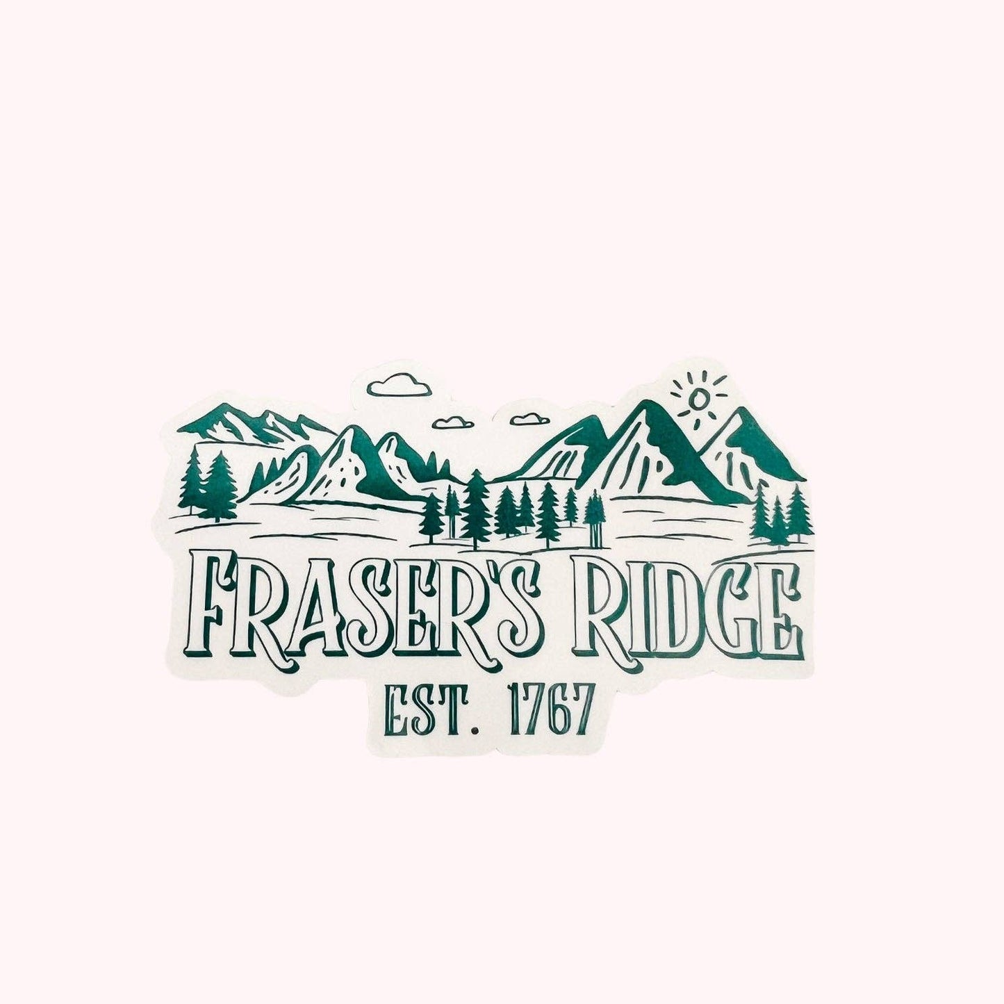 Fraser's Ridge Outlander Sticker