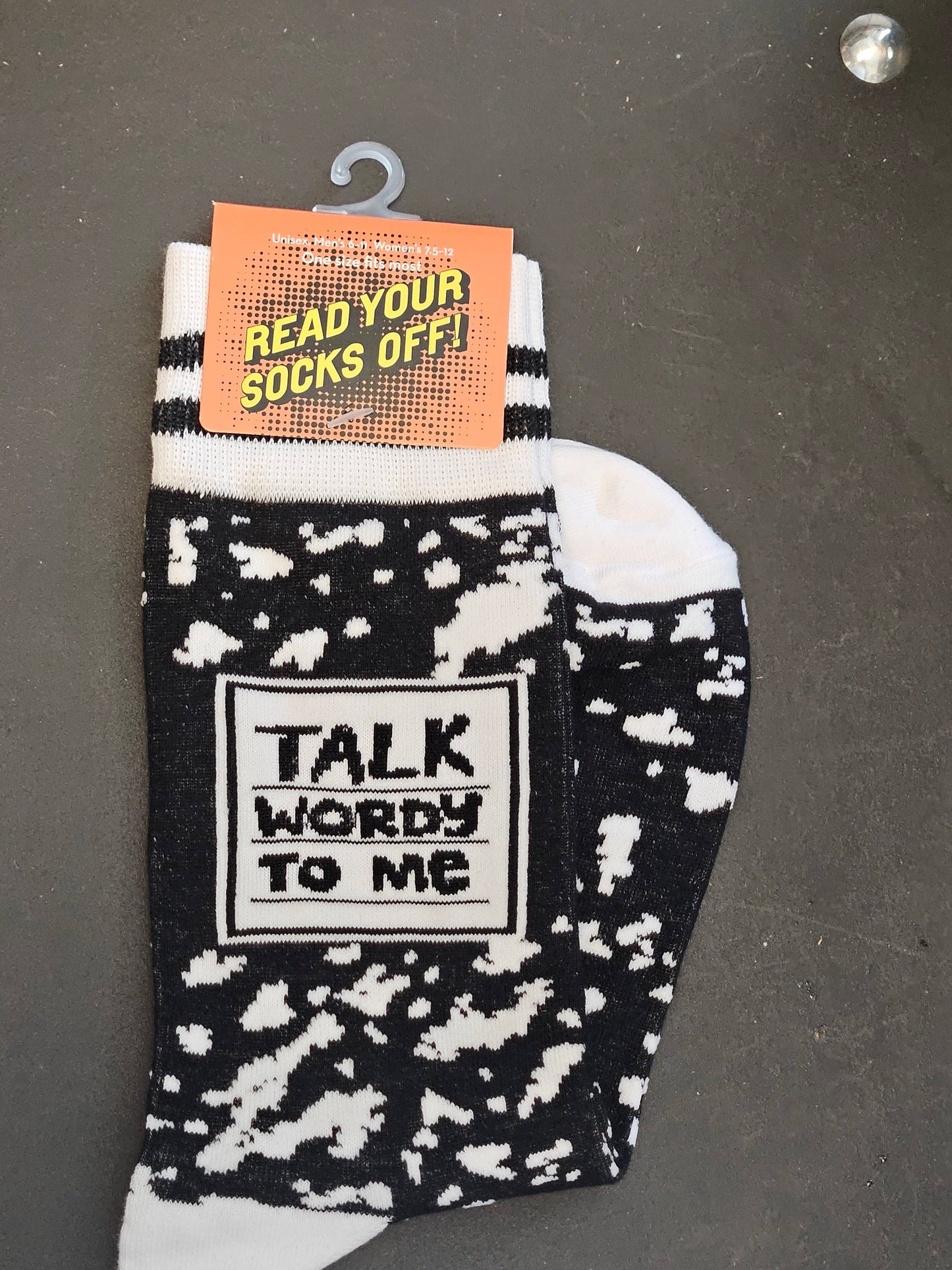 Talk Wordy to Me Socks