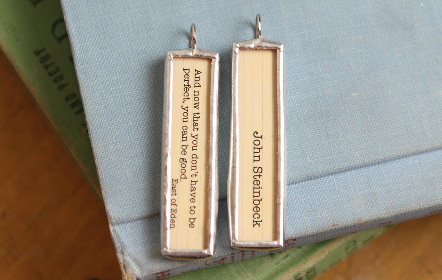 East of Eden John Steinbeck Literary Book Charm