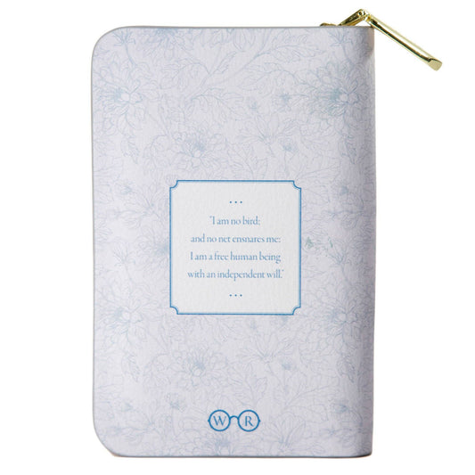 Jane Eyre Purple Book Zip Around Wallet