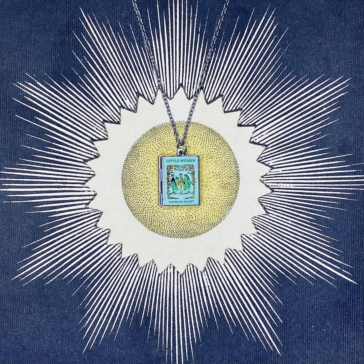 Book Locket Little Women - Wedding Day