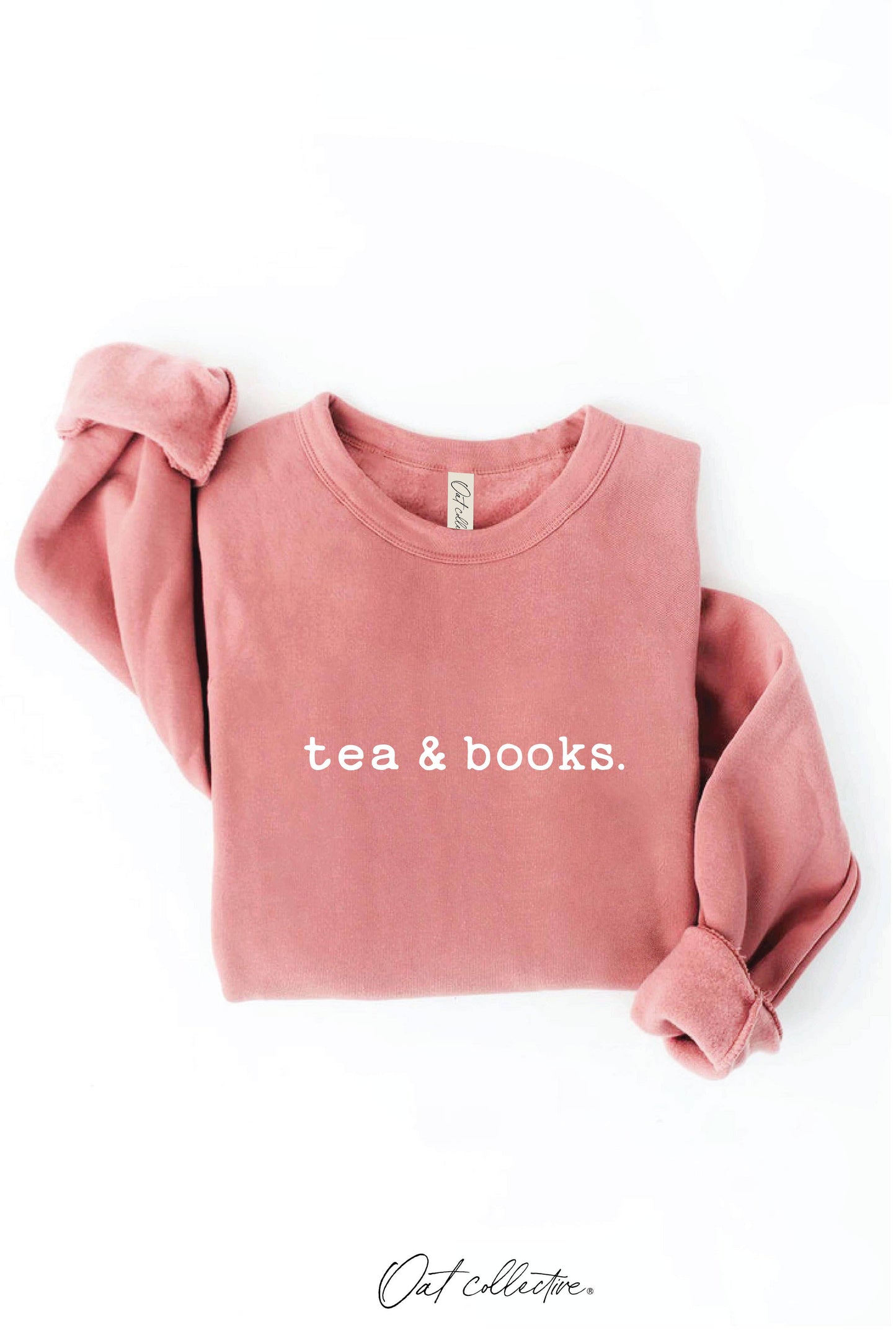 TEA AND BOOKS  Graphic Sweatshirt