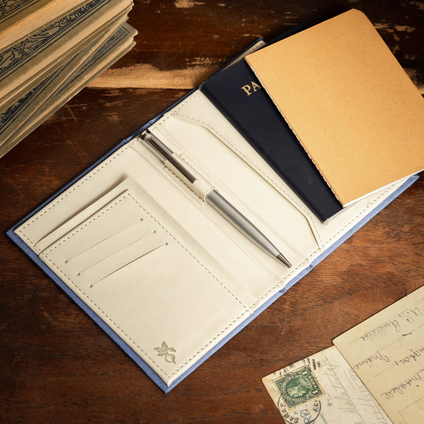 'Pride & Prejudice' (Peacock Edition) by Jane Austen 1813 Passport/Notebook Wallet