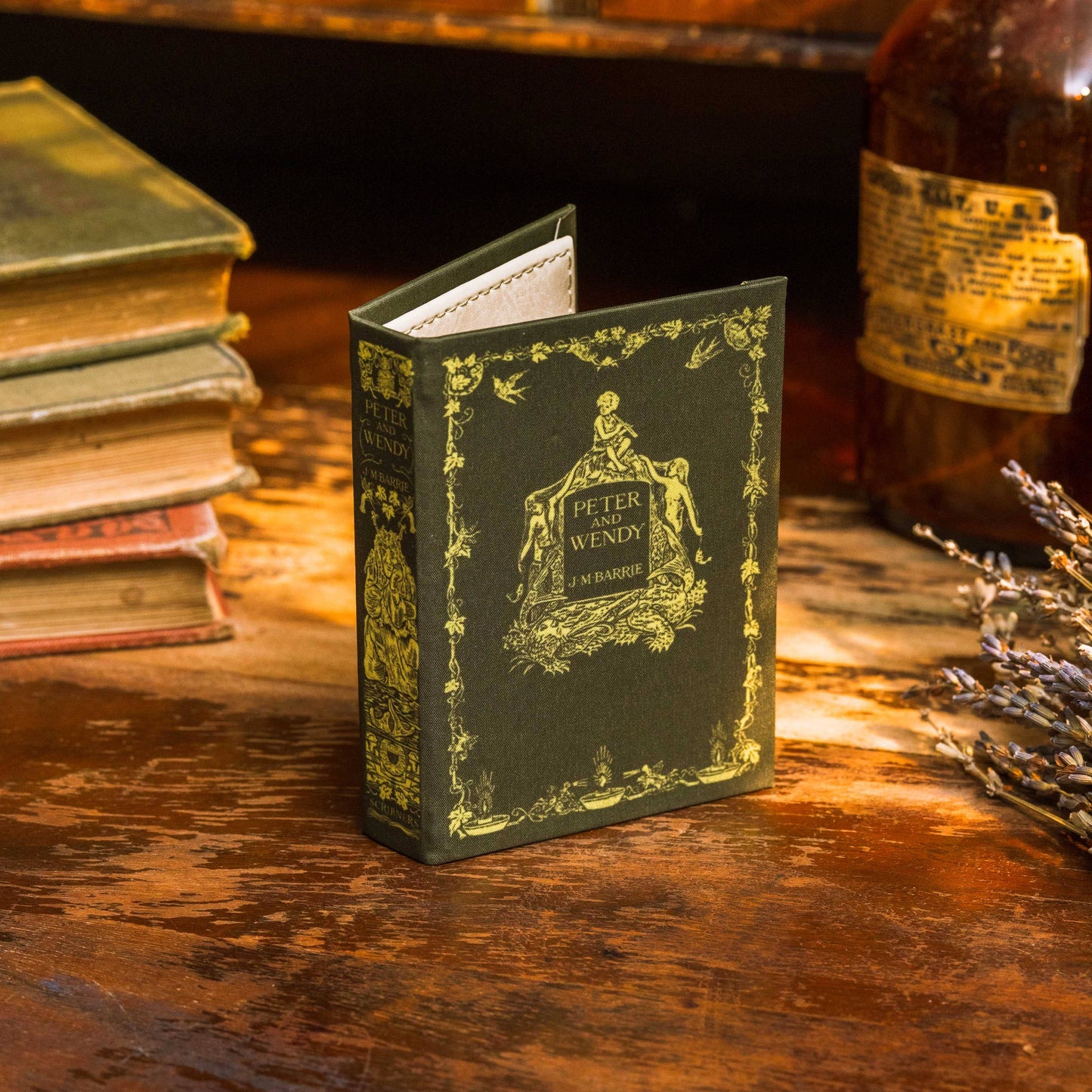 Peter and Wendy by J. M. Barrie 1911 Book Wallet