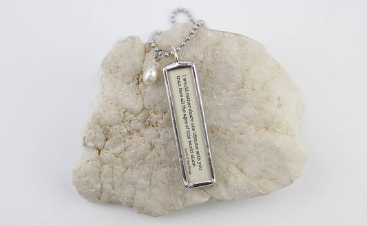 One Lifetime Lord of the Rings Literary Book Charm Necklace