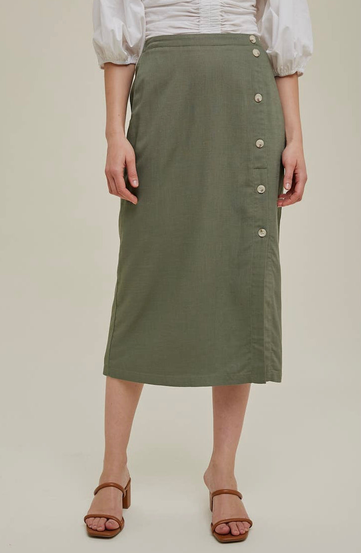 Olive Green Skirt