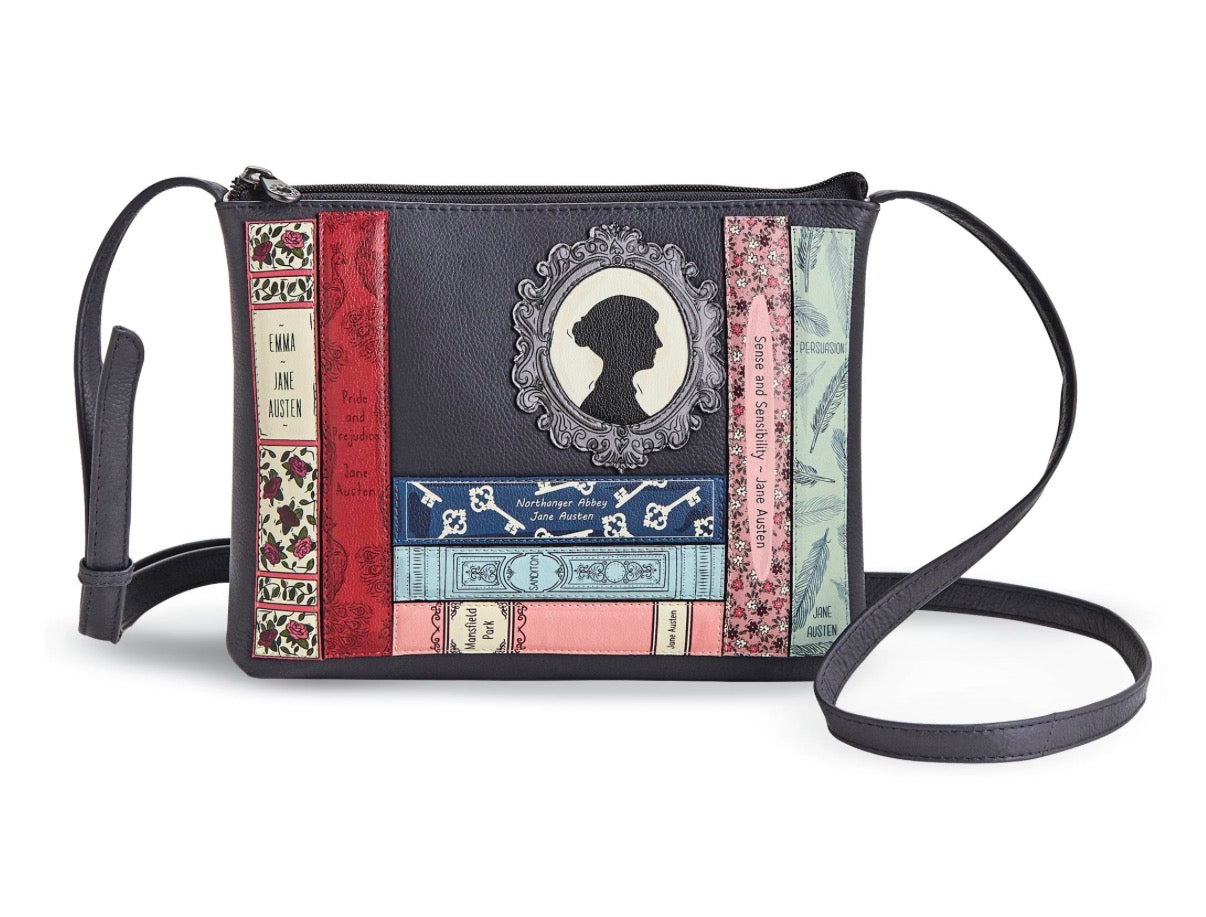 Bookworm Crossbody Leather Bag