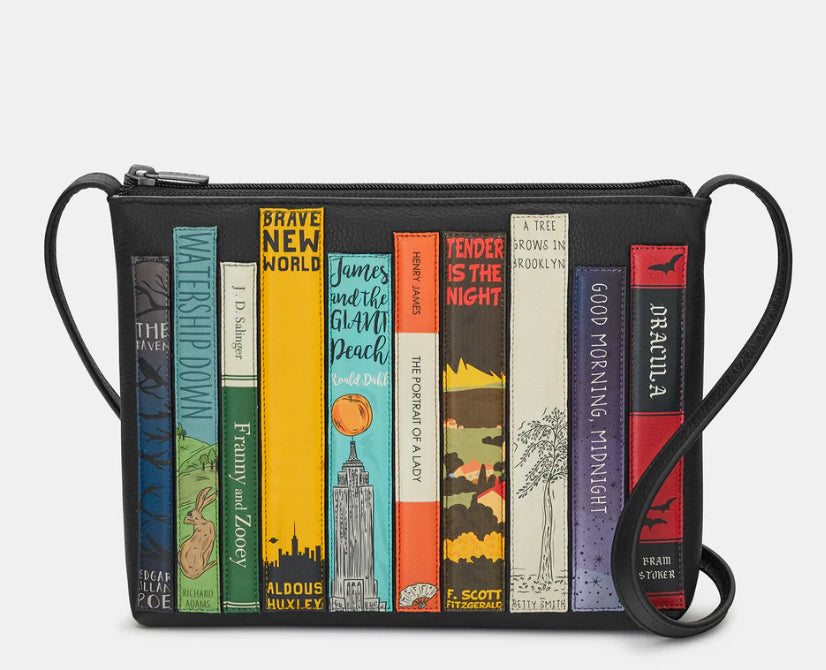 Bookworm Crossbody Leather Bag