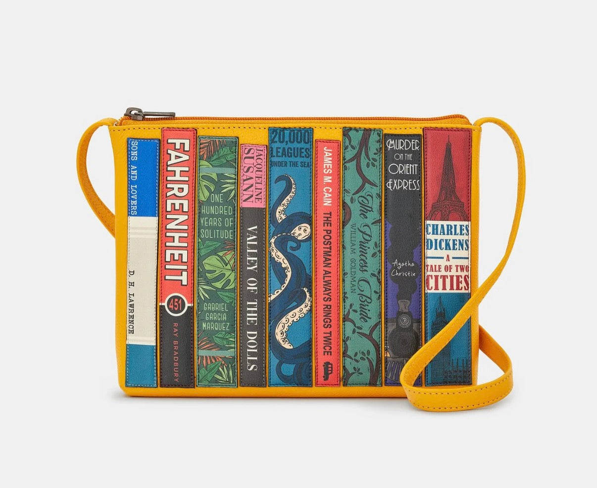 Bookworm Crossbody Leather Bag