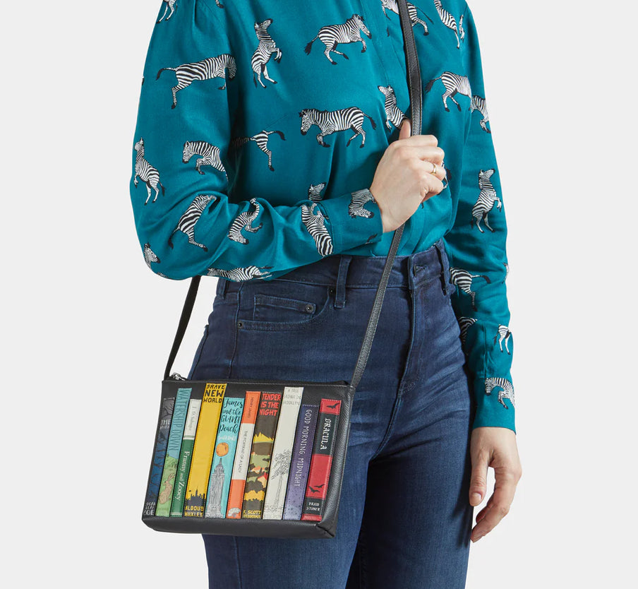 Bookworm Crossbody Leather Bag