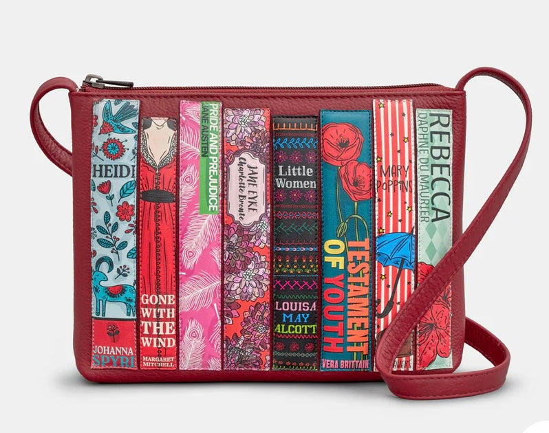 Bookworm Crossbody Leather Bag