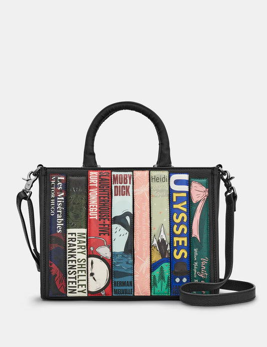 Bookworm Vegan Leather Handbag