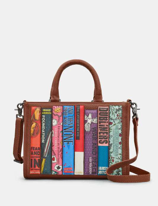 Bookworm Vegan Leather Handbag