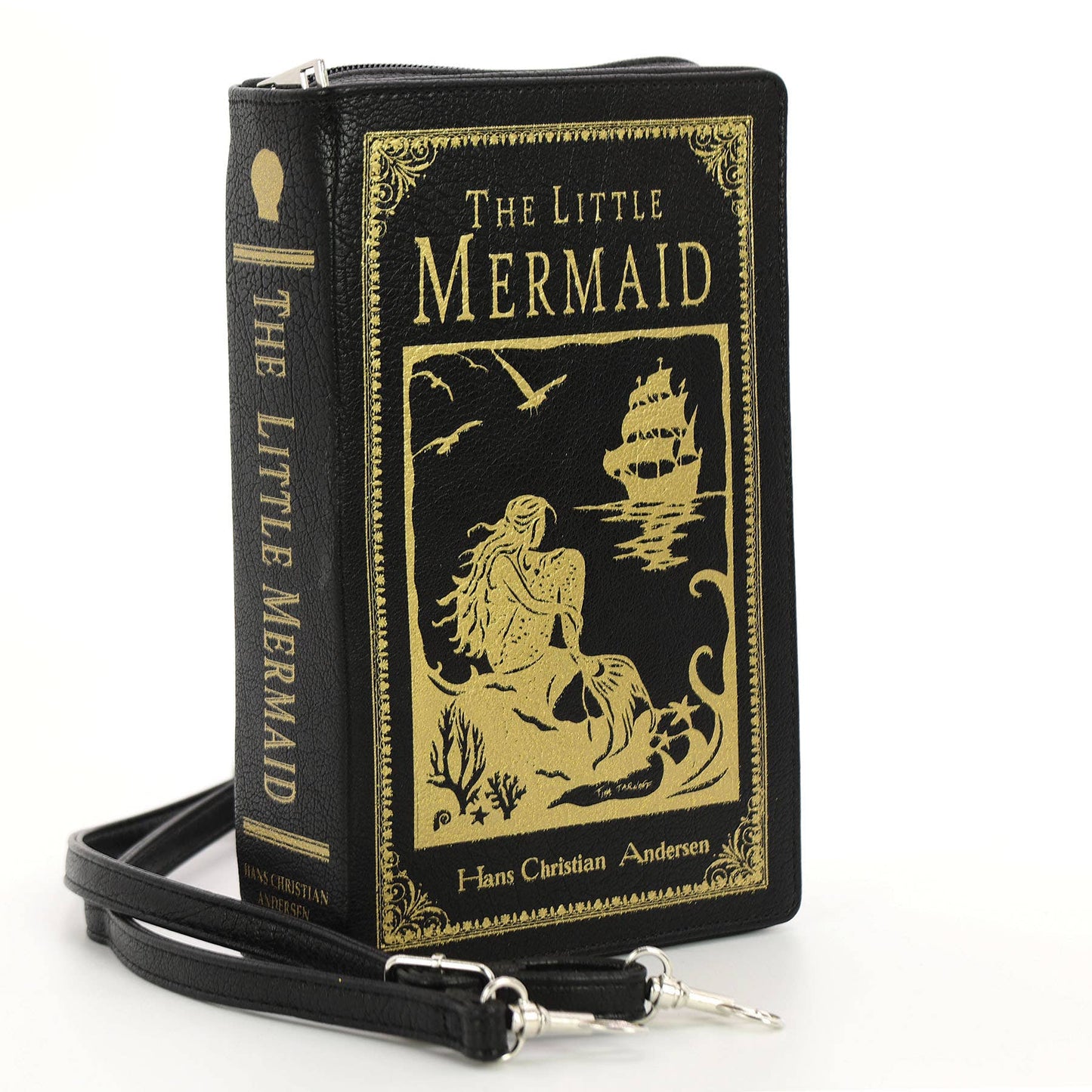 The Little Mermaid Book Clutch Bag: Green