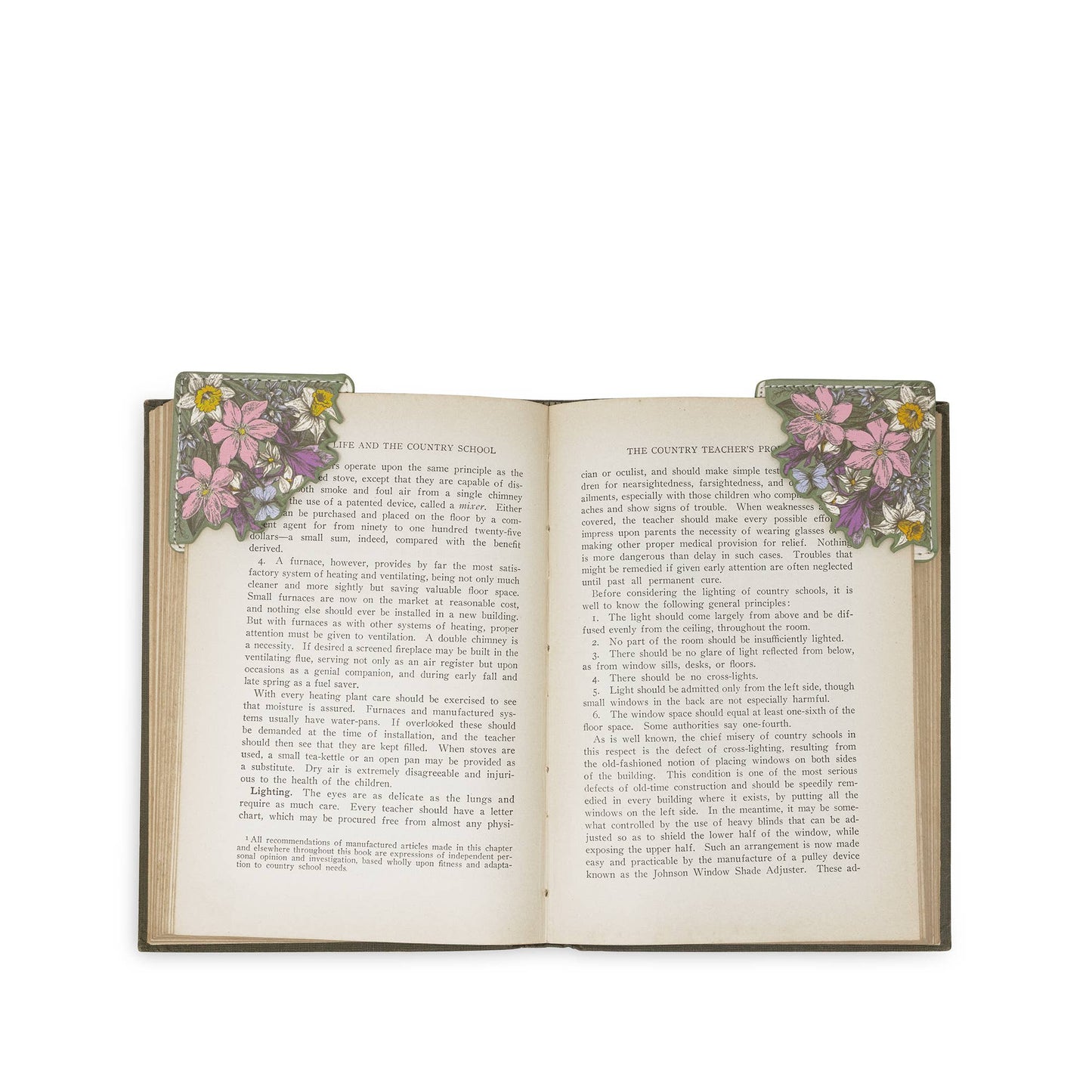 Corner Bookmark Set, Wildflowers