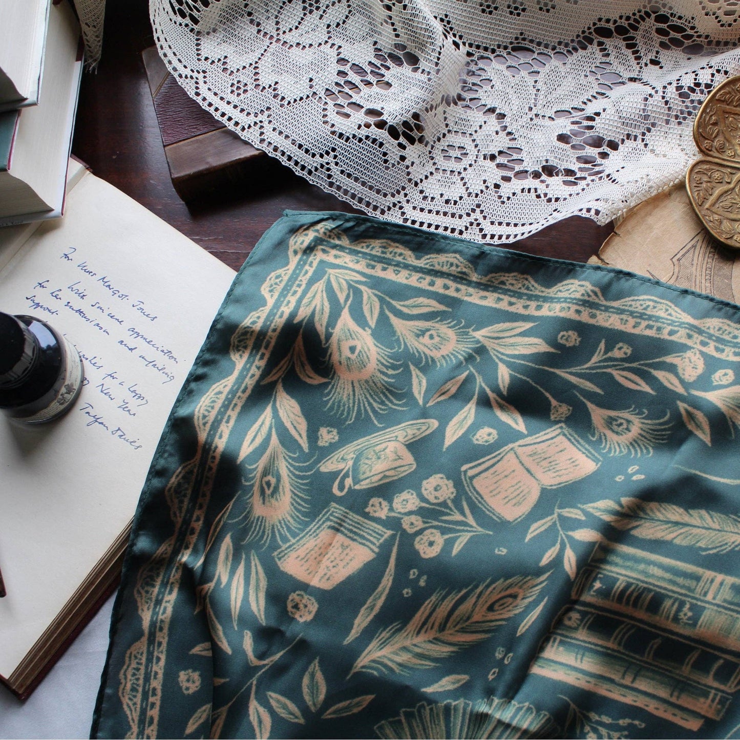 Pride and Prejudice Bookish Scarf