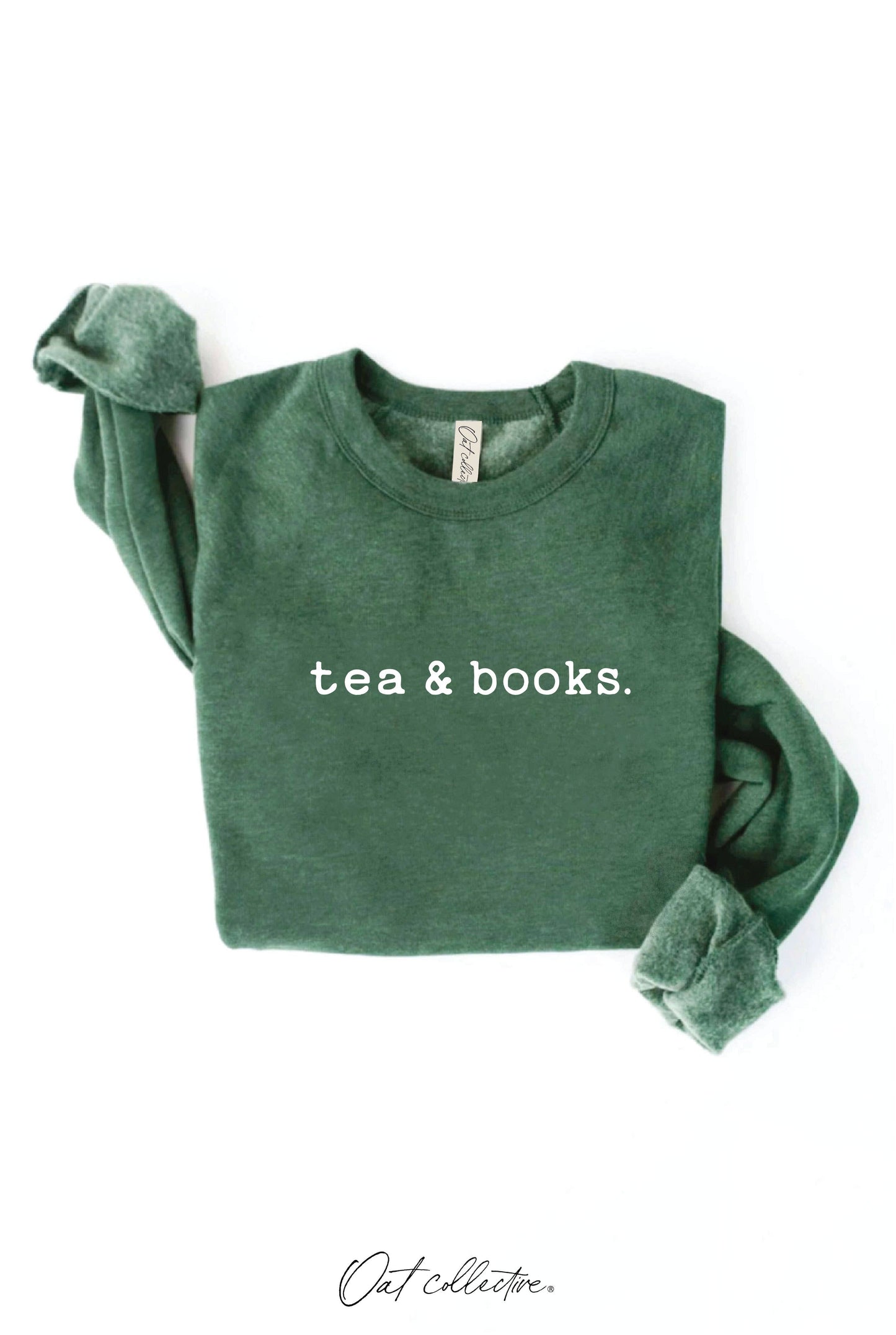 TEA AND BOOKS  Graphic Sweatshirt