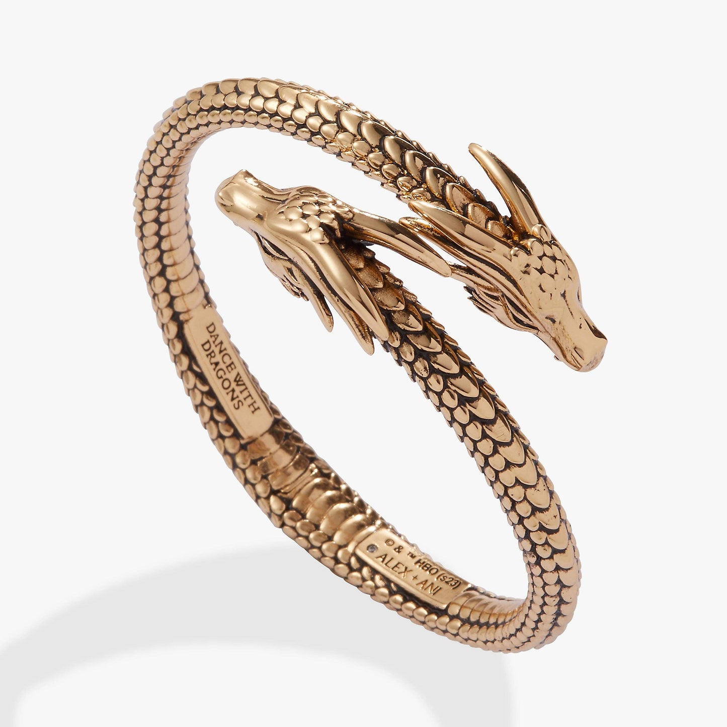HOUSE OF THE DRAGON™ Cuff Bracelet: Antiqued Gold