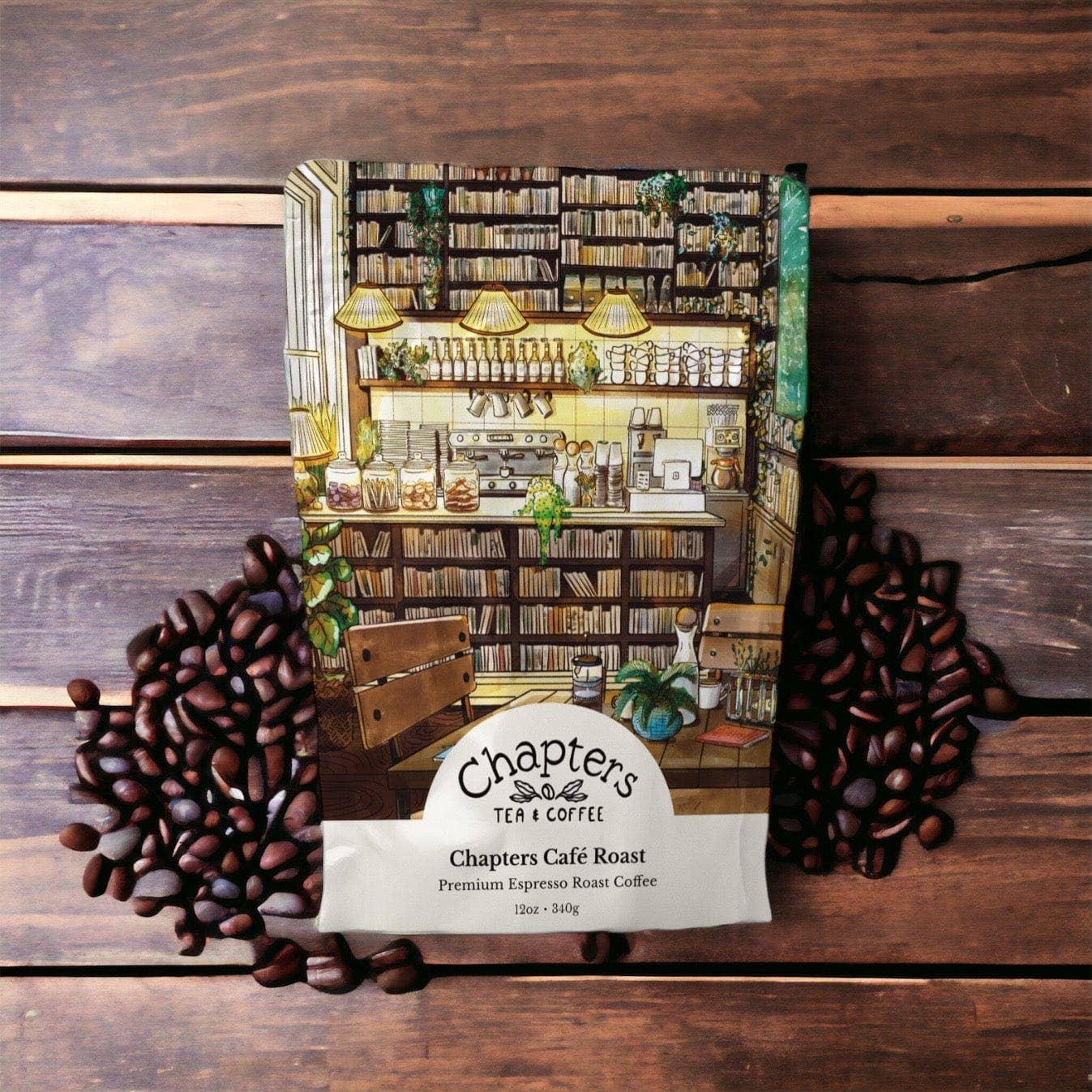 Chapters Cafe - Espresso Roast Coffee
