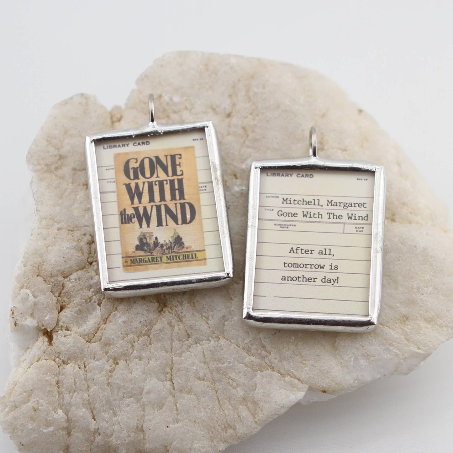 Gone With The Wind Vintage Book Cover Charm