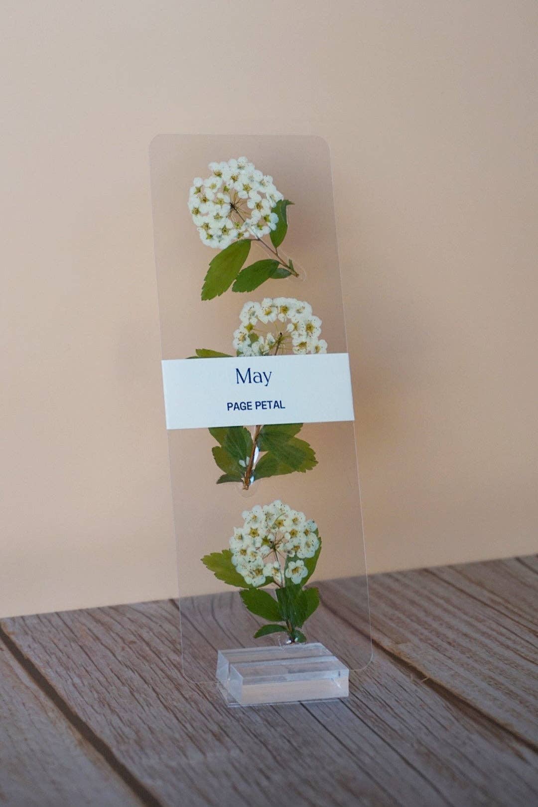 May Lily of the Valley Bookmark | Birth Month Flower Gift