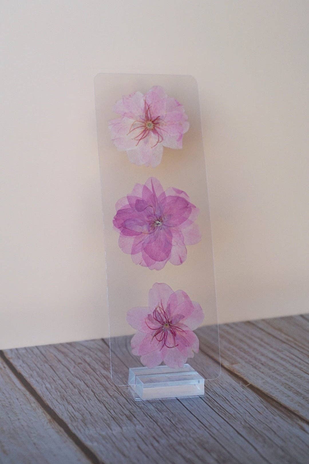 March Cherry Blossom Bookmark | Birth Month Flower