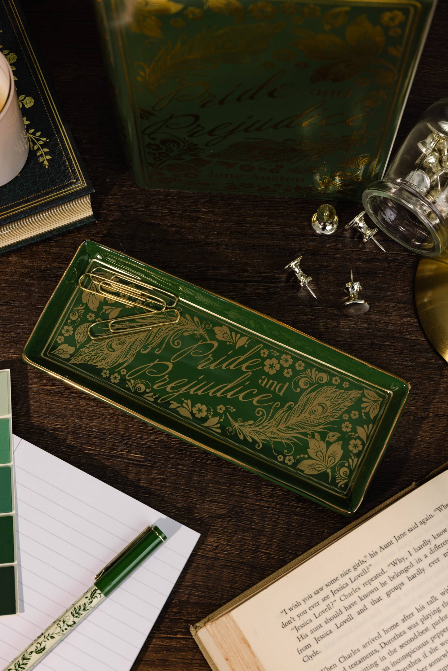 Literary Trinket Tray, Pride and Prejudice