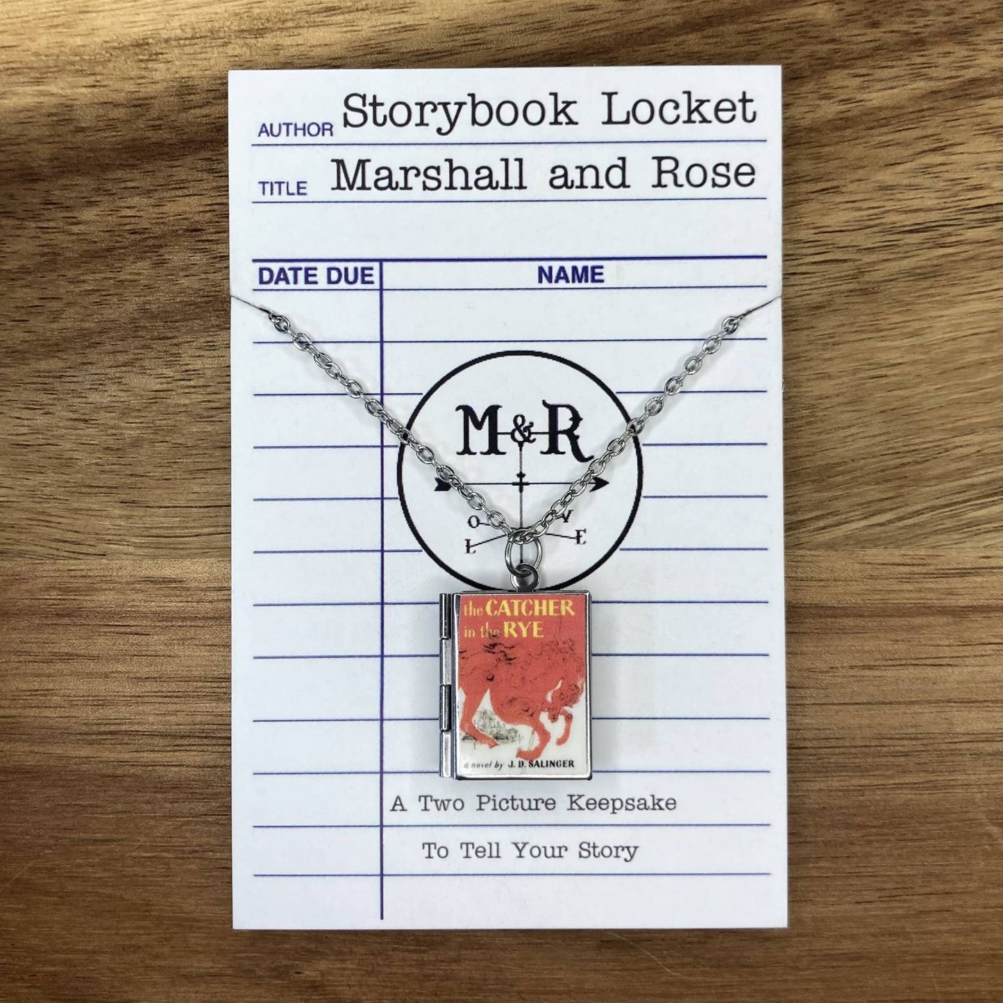 Book Locket The Catcher in the Rye