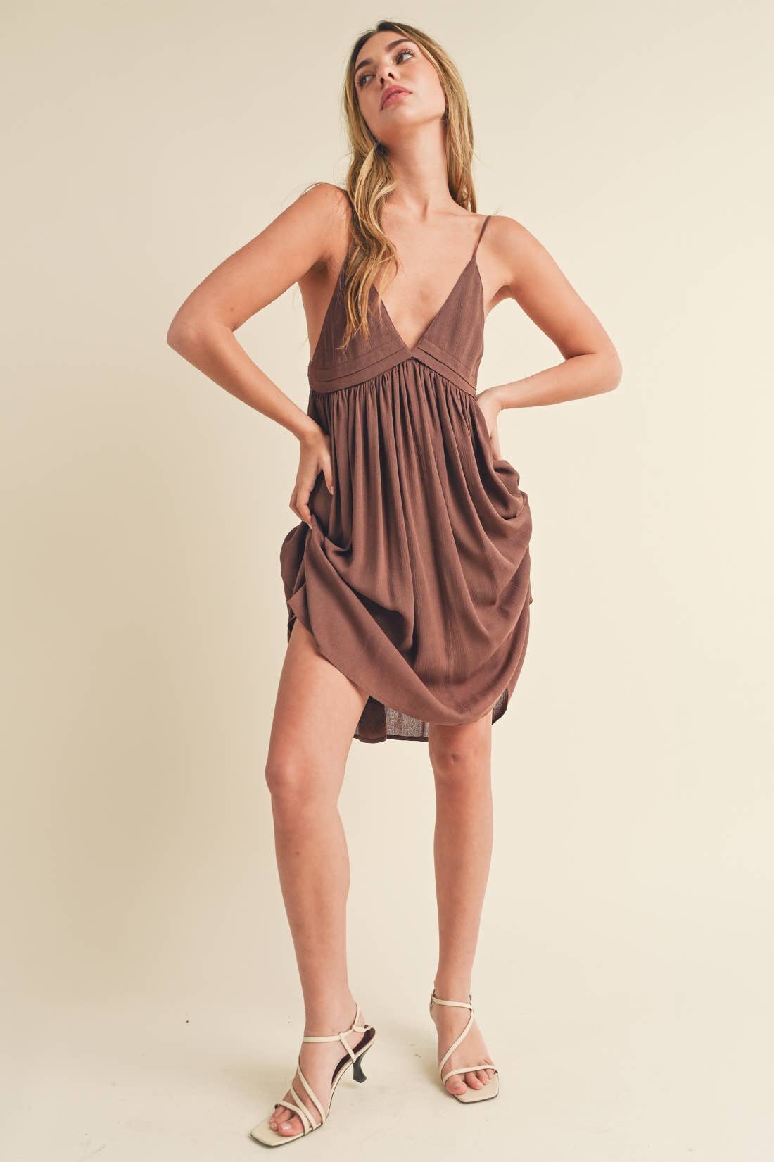 Chocolate Mini Dress