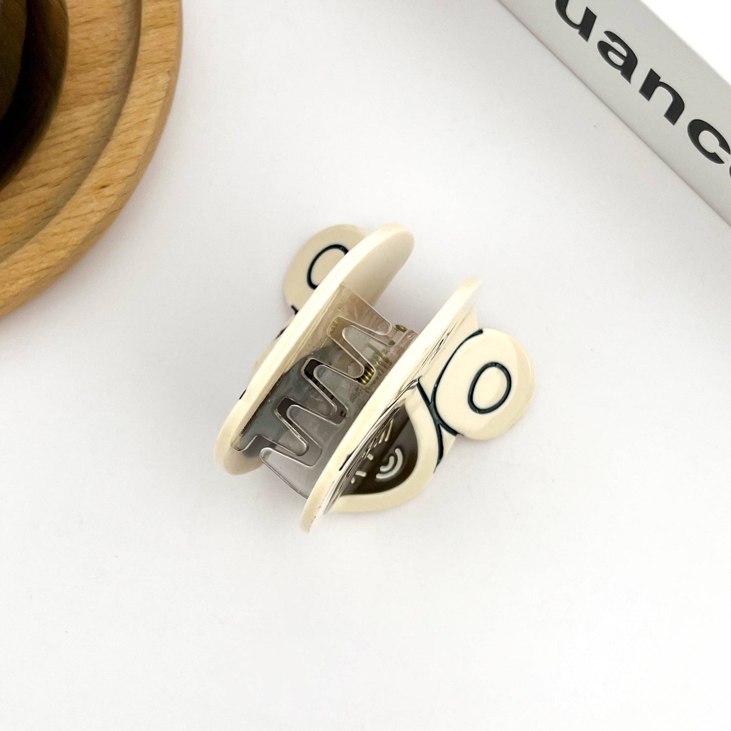 Coffee Cup Claw Clip, Acetate Hair Clip