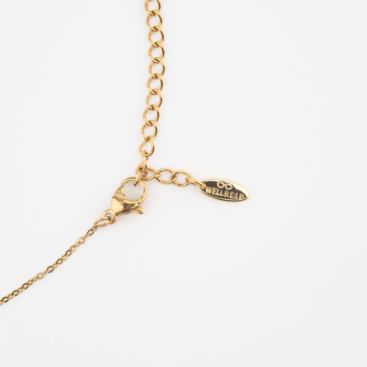 Alice in Wonderland Bookish Pendant Necklace
