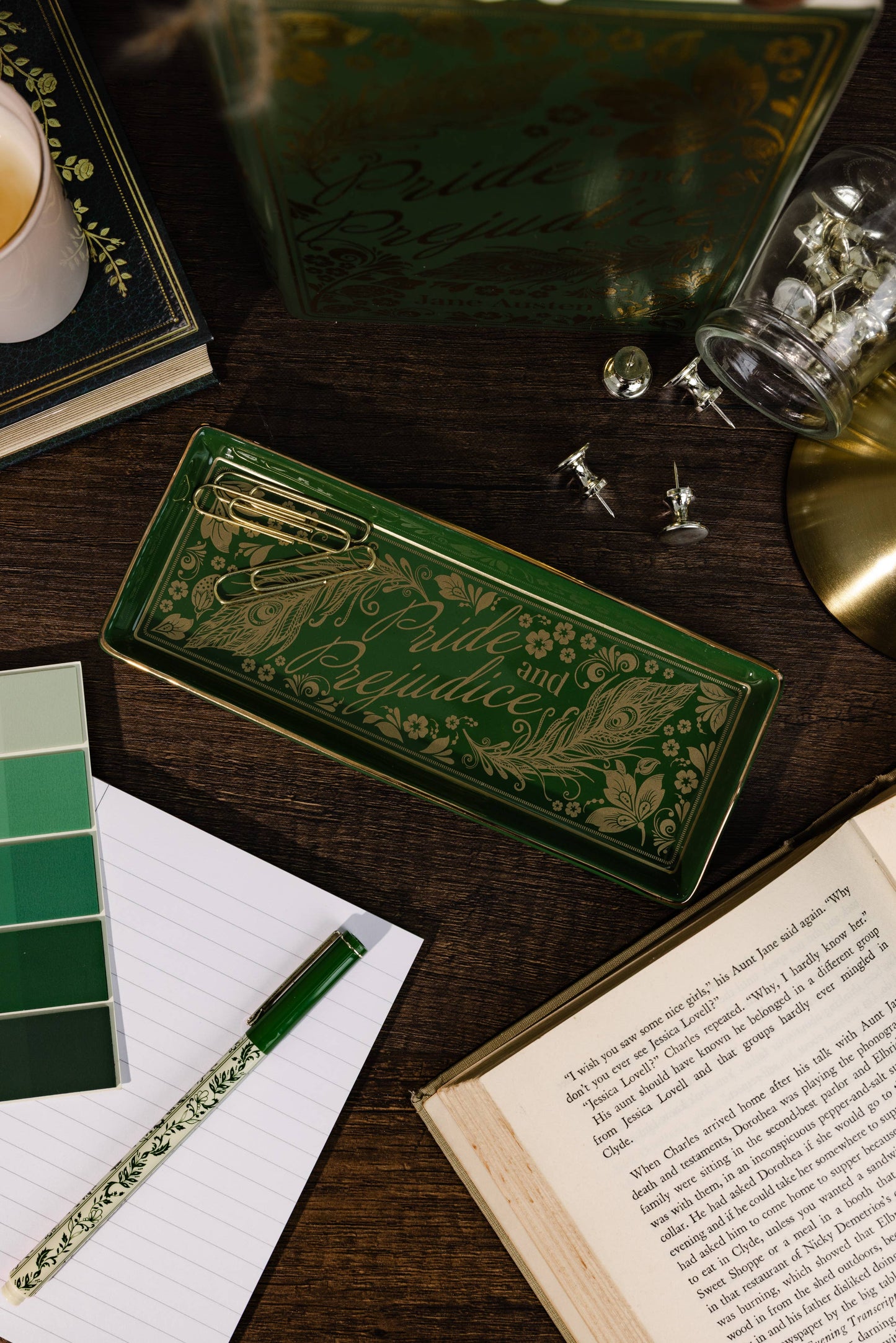 Literary Trinket Tray, Pride and Prejudice