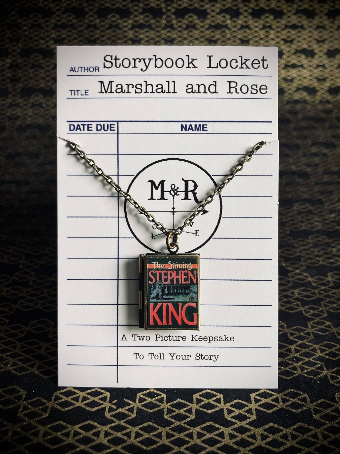 Book Locket The Shining