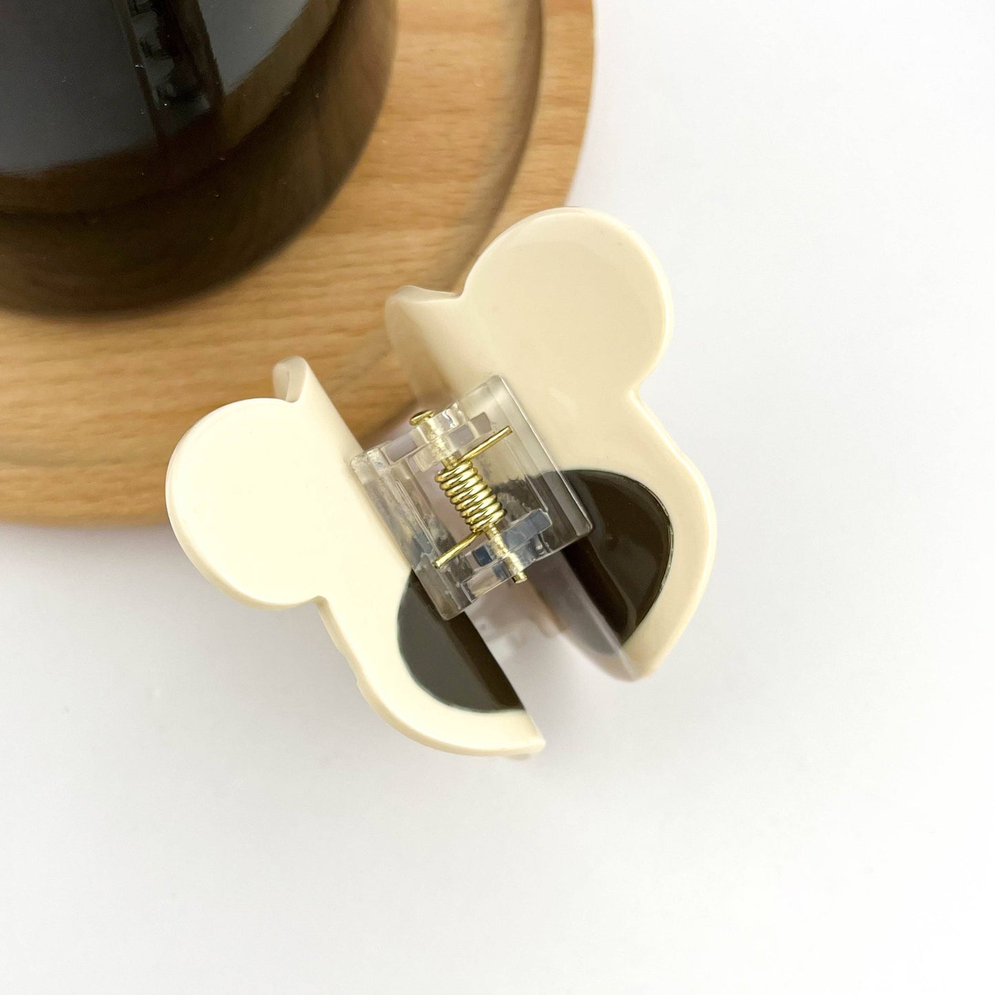 Coffee Cup Claw Clip, Acetate Hair Clip