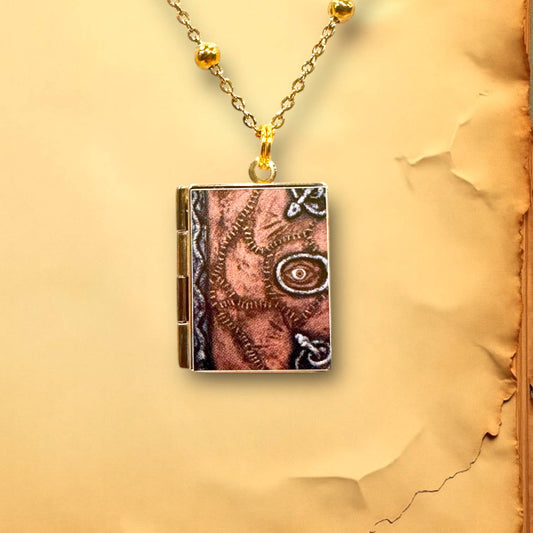 Hocus Pocus Spell Book Necklace
